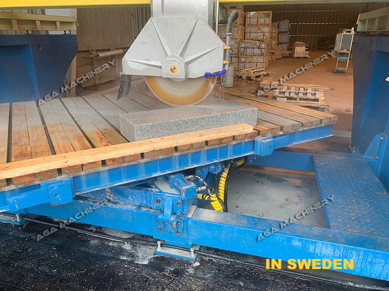 Bridge Saw Working in Sweden