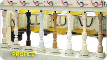 Marble Profiling Machine Modeling Balustrade Railing Stairs
