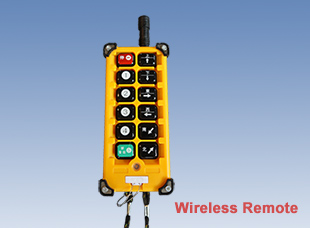 Bridge saw machine with wireless remote