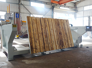 Bridge saw table tilting 85 degree
