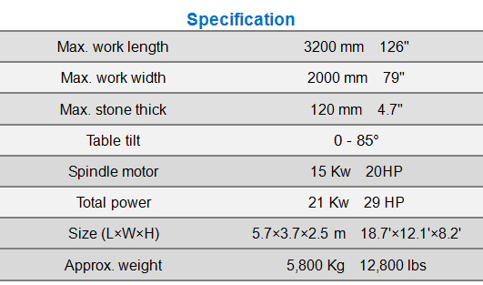 marble polish machine specification