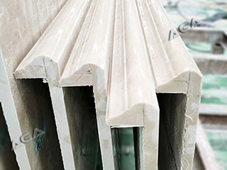 Marble edge machine