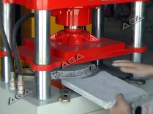 Granite stamp machine