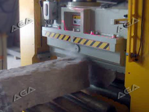 Split granite stone