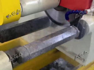 Granite pillar machine