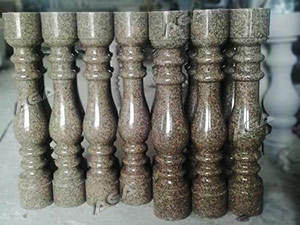 Granite stone baluster machine