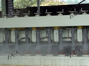 Stone pillar cutting machine