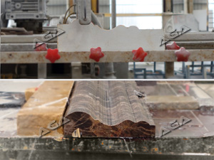 Granite profile machine