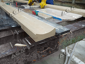 Marble shaping machine