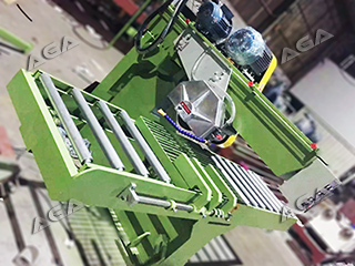 Marble edge sizing machine
