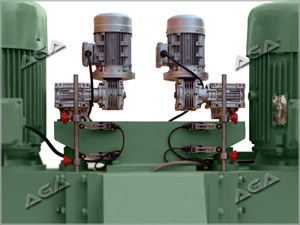 Marble leveling machine