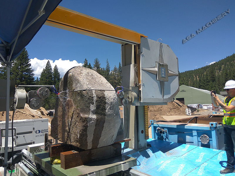 Wire Saw Machine for Sale Texas Houston Austin Cutting Limestone Sandstone Marble