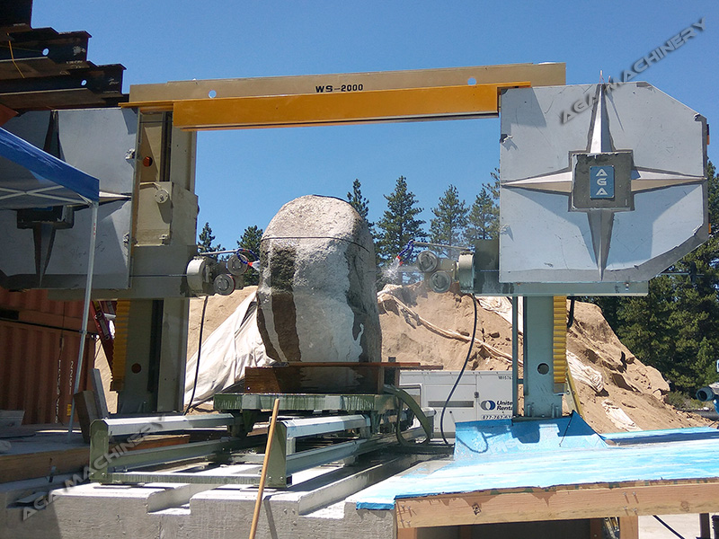 Wire Saw Machine for Sale USA Canada Cutting Limestone Sandstone Marble Granite