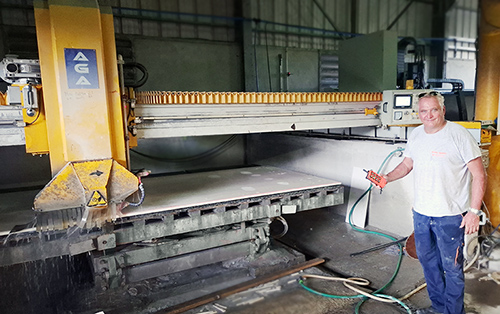 Stone cutting machine bridge saw for sale